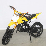 Dirt Bike for Kids with Free Kids Protective Gear Set (7-11 years), 50cc Petrol Bike with 2-Stroke Engine