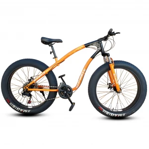 Fat tyre bicycle | The new Mountain Fat Bike | For man &amp; woman- 26 inch 21 speed| Steel frame | Disc break-2023 Model