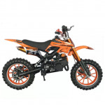 Dirt Bike for Kids with Free Kids Protective Gear Set (7-11 years), 50cc Petrol Bike with 2-Stroke Engine