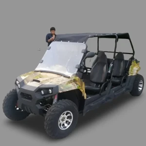 4-Seater 300cc UTV - Multicolor Off-Road Utility Vehicle- Multicolor