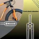 Fat tyre bicycle | The new Mountain Fat Bike | For man &amp; woman- 26 inch 21 speed| Steel frame | Disc break-2023 Model