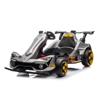 Go Kart for Kids - 24V Drift Cart with 300W Motors, EVA Tires &amp; Electric Pedal